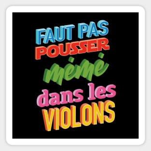 Mémé dans les violons Sticker